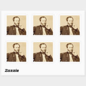 Carré Pensez William Tecumseh Sherman Sticker (Feuille)