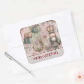 Carré Personalized Xmas Sticker – Merry Christmas (Enveloppe)