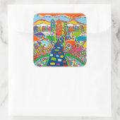 Carré Philadelphie, Sticker PA (Sac)