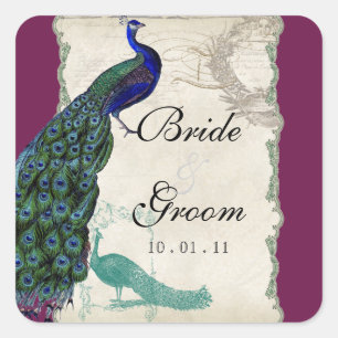 Carré Pic vintage 5 - Sceau Mariage ou Sticker