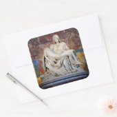 Carré Pieta par Michelangelo Sticker (Enveloppe)