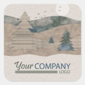 Carré Poison de Rustic Christmas ou Bakery Sticker w/ Lo (Devant)