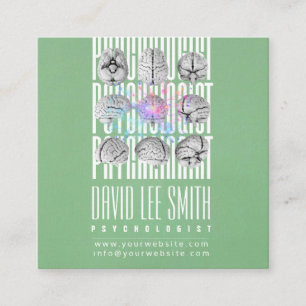 Carré Psychologue Tipographyc carte de visite