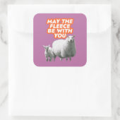Carré Puisse La Toison Être Avec Vous Sticker (Sac)