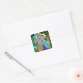 Carré Radha Krishna Sticker (Enveloppe)
