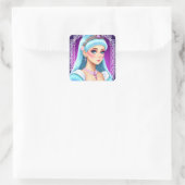 Carré Sapphire Princess Sticker Design (Sac)
