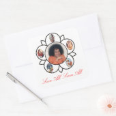 Carré Sathya Sai Baba Sticker (Enveloppe)