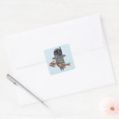 Carré Sceau gris Sticker Thunder_Cove (Enveloppe)