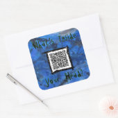 Carré Sentaiverum Sticker QR 3 (Enveloppe)