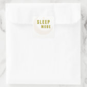 Carré Sleep Mode Moon & Star Sticker (Sac)