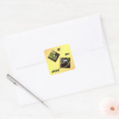 Carré Sloth "Be You Unique", Sticker (Enveloppe)