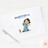 Carré Small Fries HQ Kelly Sticker Sq (Enveloppe)