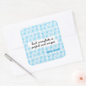 Carré Snowflake Sticker (Enveloppe)