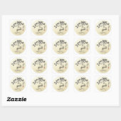 Carré Sous ma garde - Sticker (Feuille)