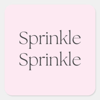 Carré Sprinkle Sprinkle Sticker I Shera Seven