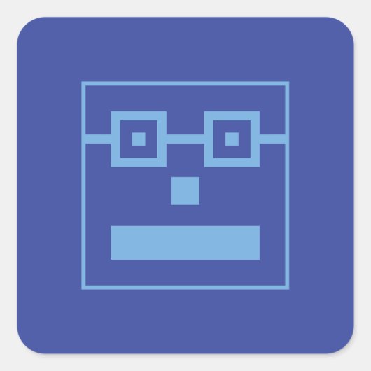 Carré Squarely Sticker (Devant)