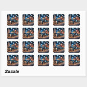 Carré Sticker (Feuille)