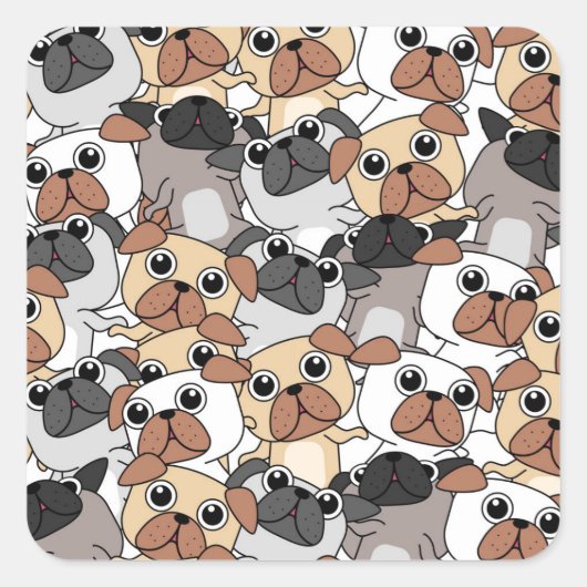 Carré Sticker (Devant)