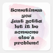 Carré Sticker (Devant)