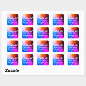 Carré Sticker (Feuille)