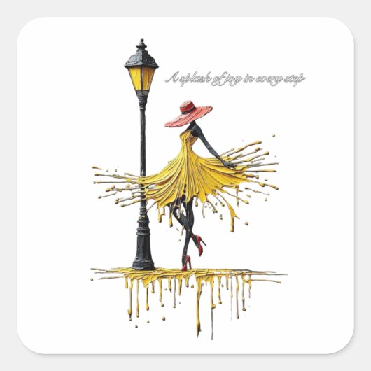 Carré Sticker (Devant)