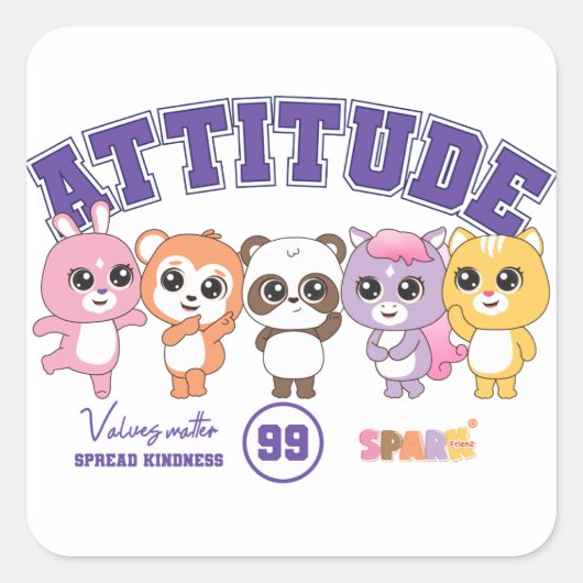 Carré Sticker (Devant)