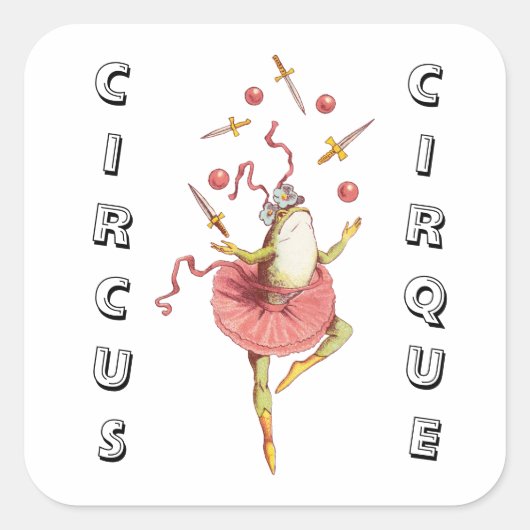 Carré Sticker (Devant)