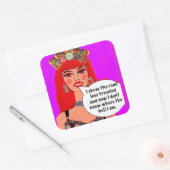 Carré Sticker (Enveloppe)