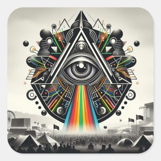 Carré Sticker (Devant)