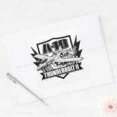 Carré Sticker A-10 Thunderbolt II Classic Round Sticker (Enveloppe)