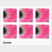 Carré Sticker à fleurs (Feuille)