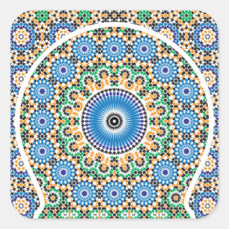 Carré Sticker à la marocaine