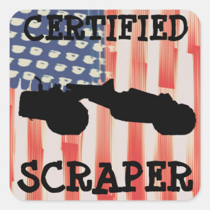 Carré Sticker à main certifié par l'ingénieur d'exploita