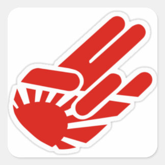 Carré Sticker à main JDM