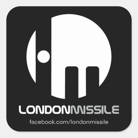 Carré Sticker à missiles de Londres (Devant)