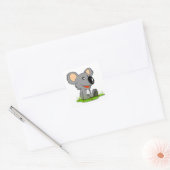 Carré Sticker à ours Koala (Enveloppe)