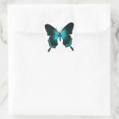 Carré Sticker à papillon/Swallowtail vert (Sac)