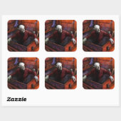 Carré Sticker à pleine scène Nosferatu Demeter (Feuille)