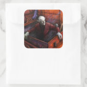Carré Sticker à pleine scène Nosferatu Demeter (Sac)