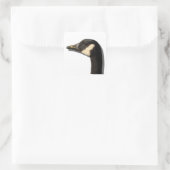 Carré Sticker à tête d'oie (Sac)