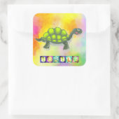 Carré Sticker à tortue (Sac)
