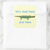 Carré Sticker Alligator (Sac)