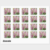 Carré Sticker Alstromeria Peruvien Lilies (Feuille)