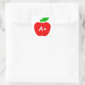 Carré Sticker - Apple - Customizable (Sac)