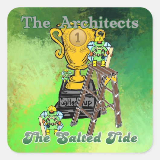 Carré Sticker Architects 2024 Salted Cup Champs (Devant)