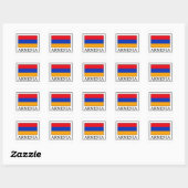 Carré Sticker arménien (Feuille)