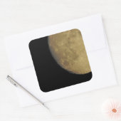 Carré Sticker avec gros lune (Enveloppe)