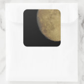 Carré Sticker avec gros lune (Sac)