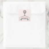 Carré Sticker avec Mariage Spectaculaire (Sac)