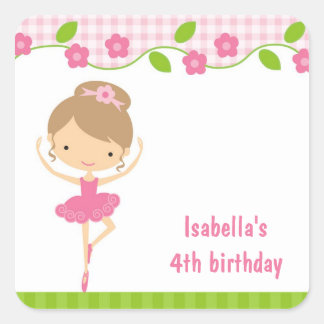 Carré Sticker Ballerina